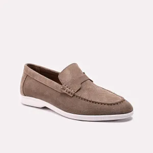 Khaki Casual Shoes 0160573 Easy to Wear Simple Comfort