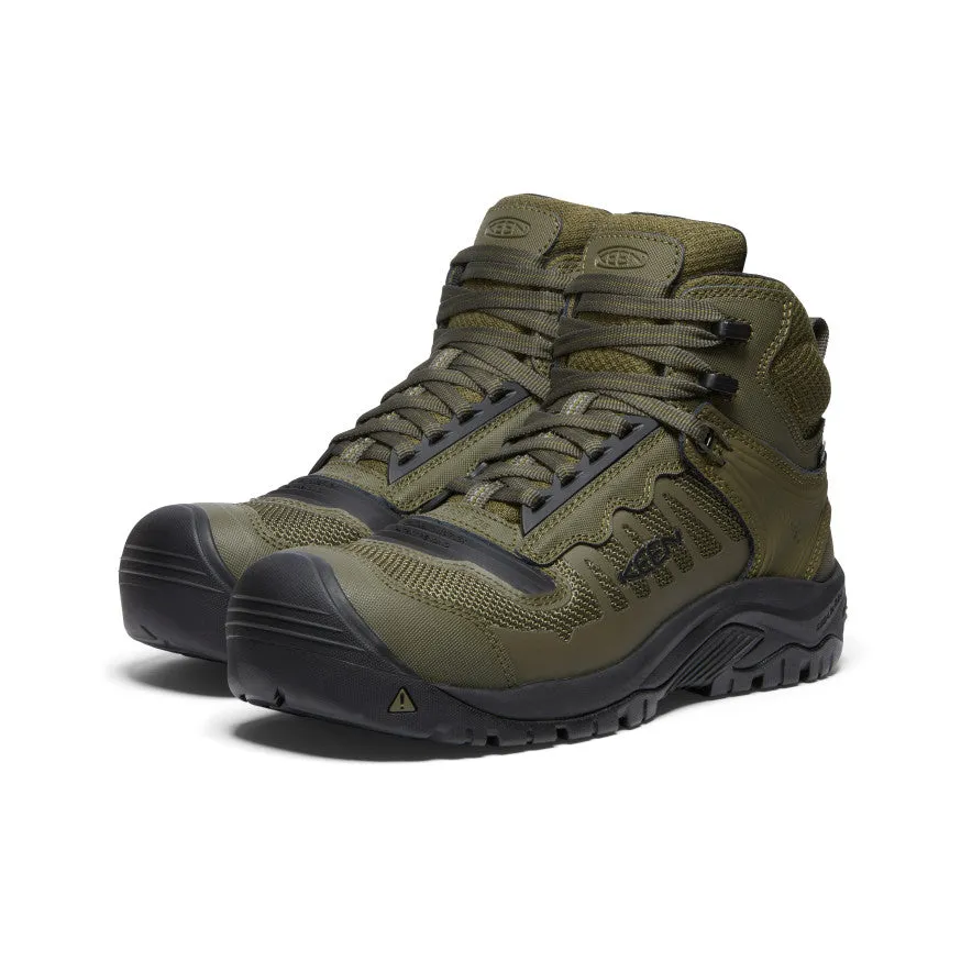 Men's Reno Mid Waterproof (Carbon Toe)  |  Dark Olive/Black Anti Friction Cold Trek