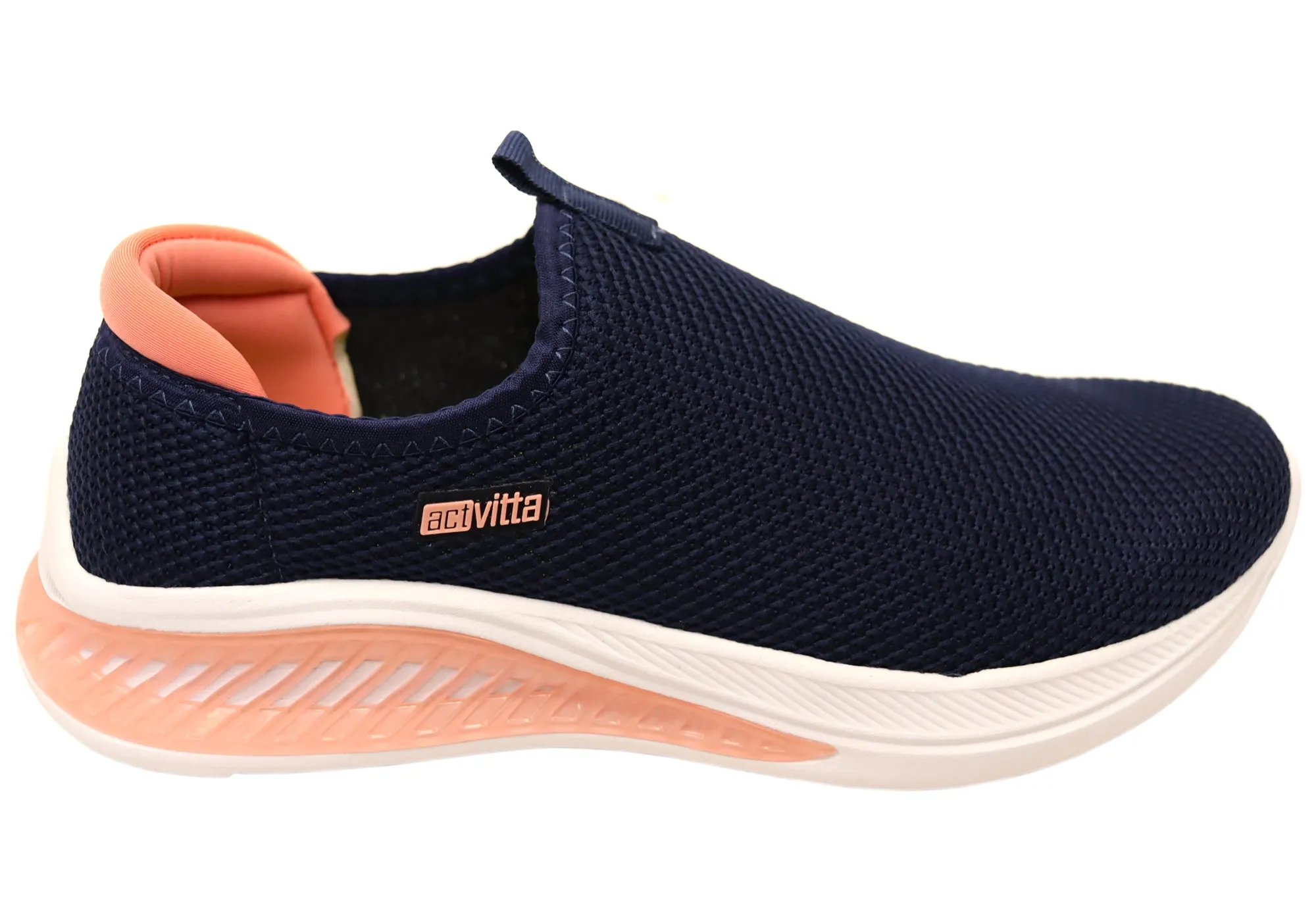 Pastel tone Actvitta Yenith Womens Comfort Cushioned Active Shoes Made In Brazil