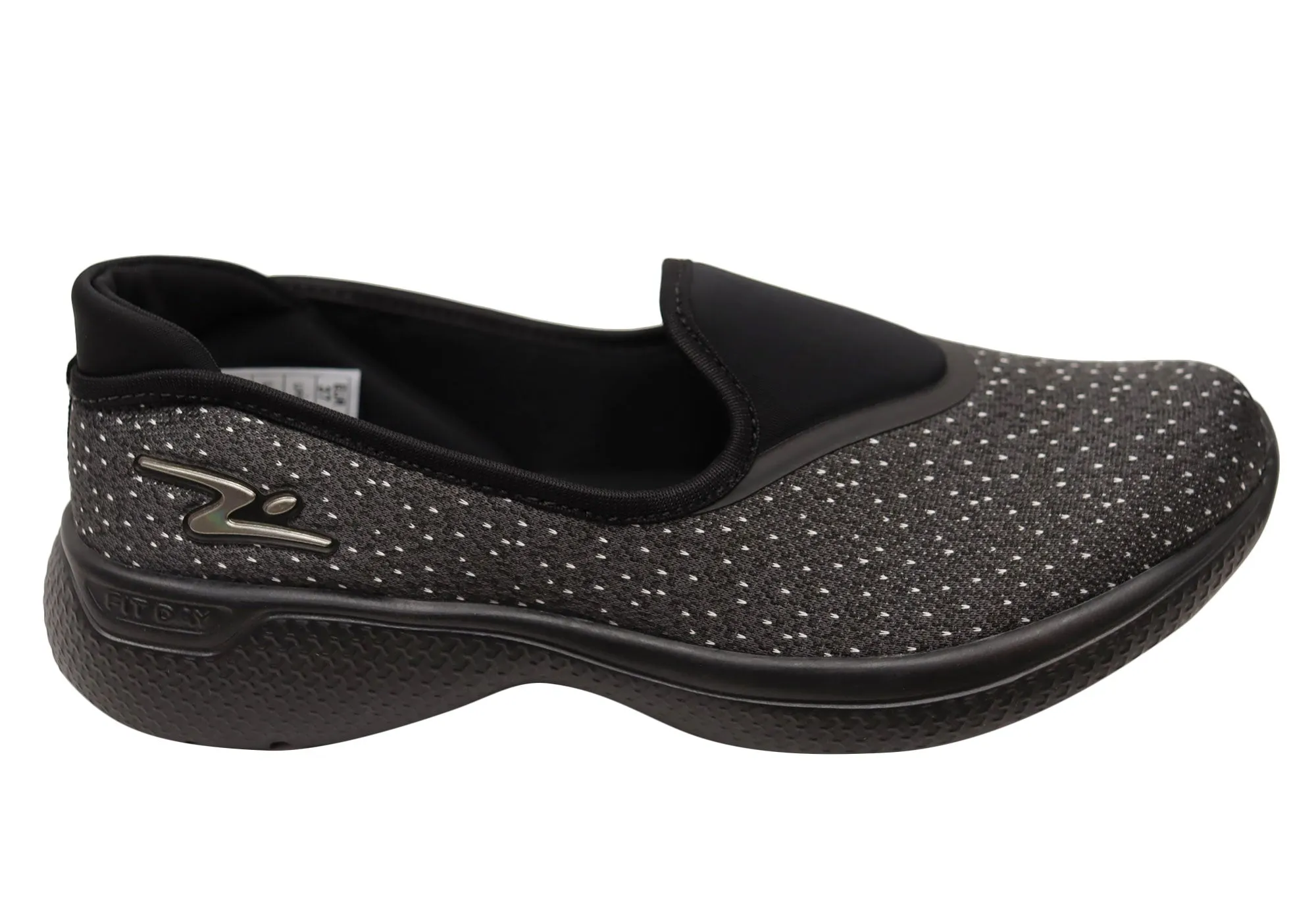 Adrun Cove Womens Comfortable Slip On Shoes Made In Brazil Date night Swim Edge