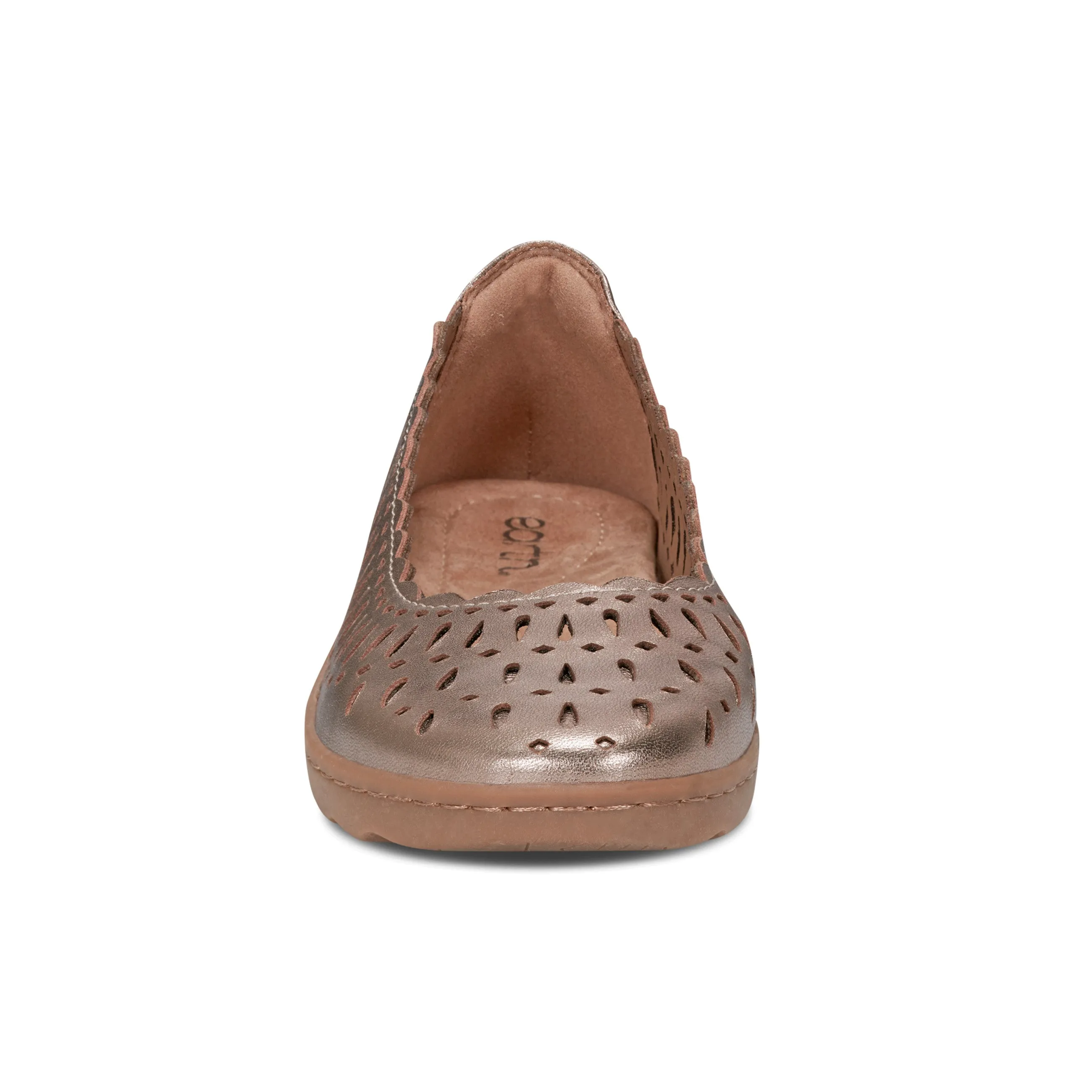 Outdoor Ease Luna Round Toe Casual Slip-on Ballet Flats