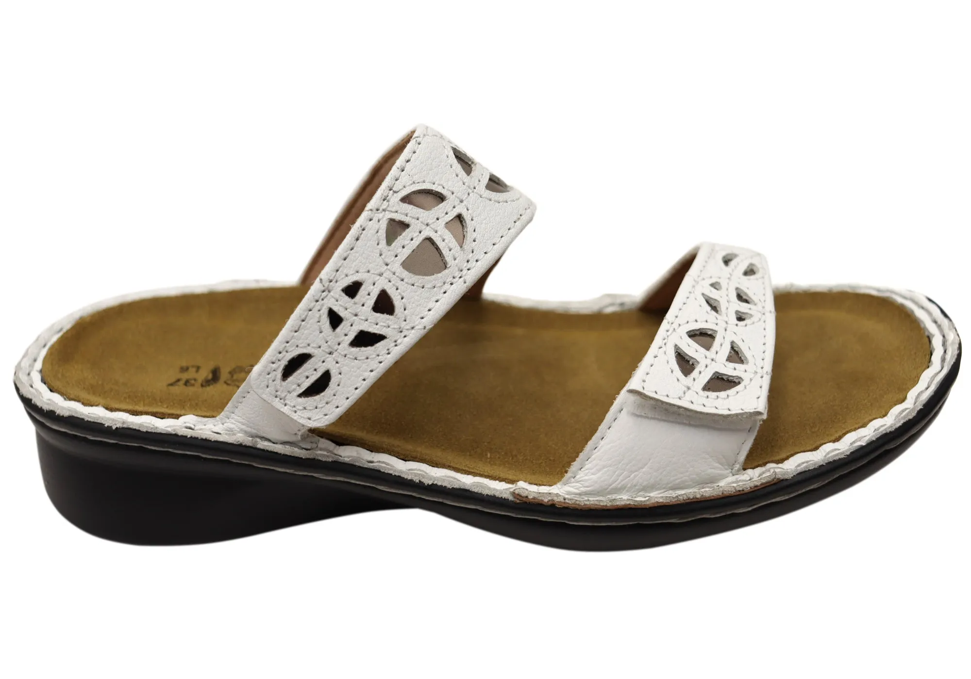 All-day Comfort Naot Cornet Womens Comfort Wide Fit Orthotic Friendly Slide Sandals