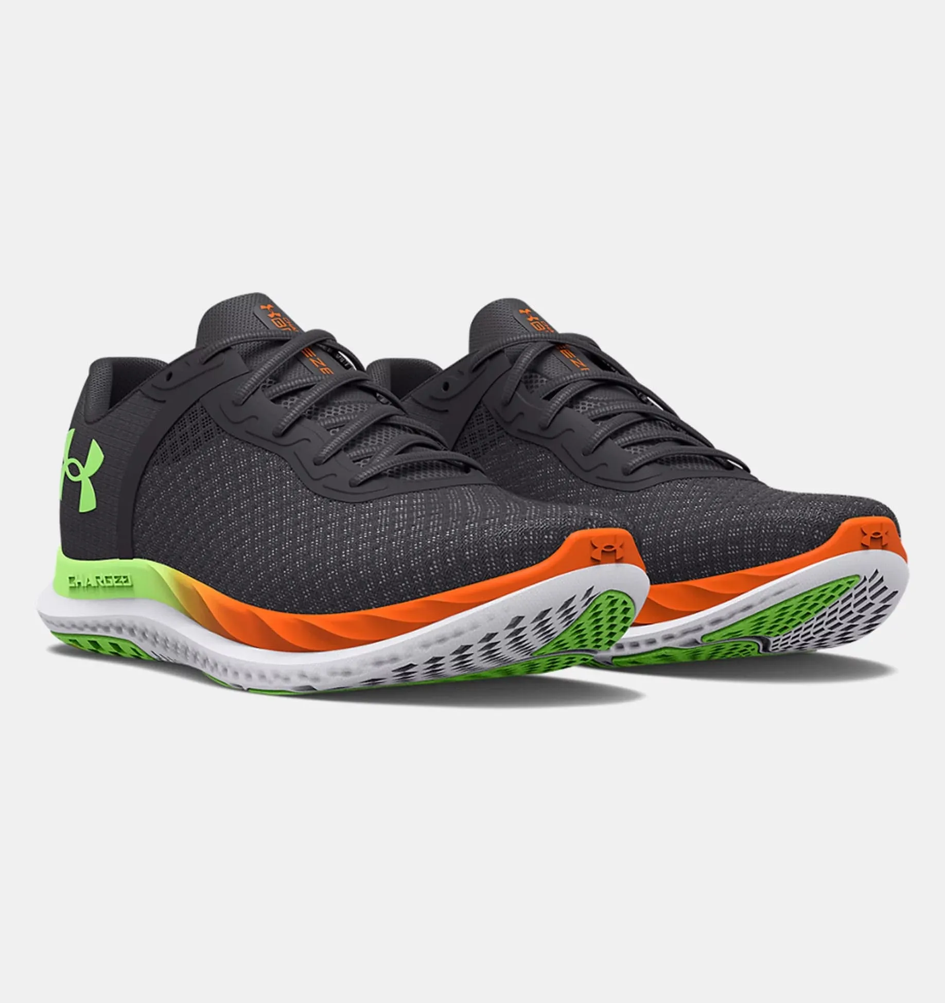 Memory Foam Padding Under Armour Charged Breeze Running Shoes - 3025129