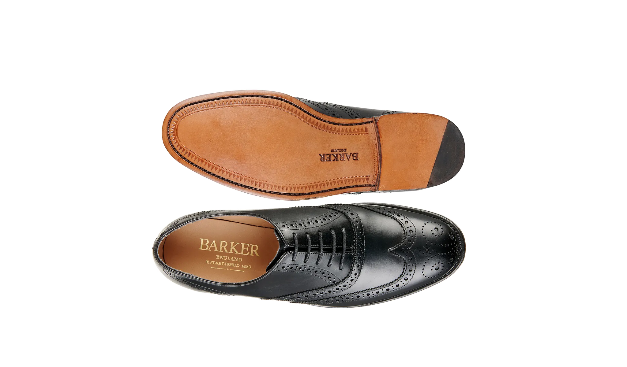 Glasgow - Black Calf Neutral Fit
