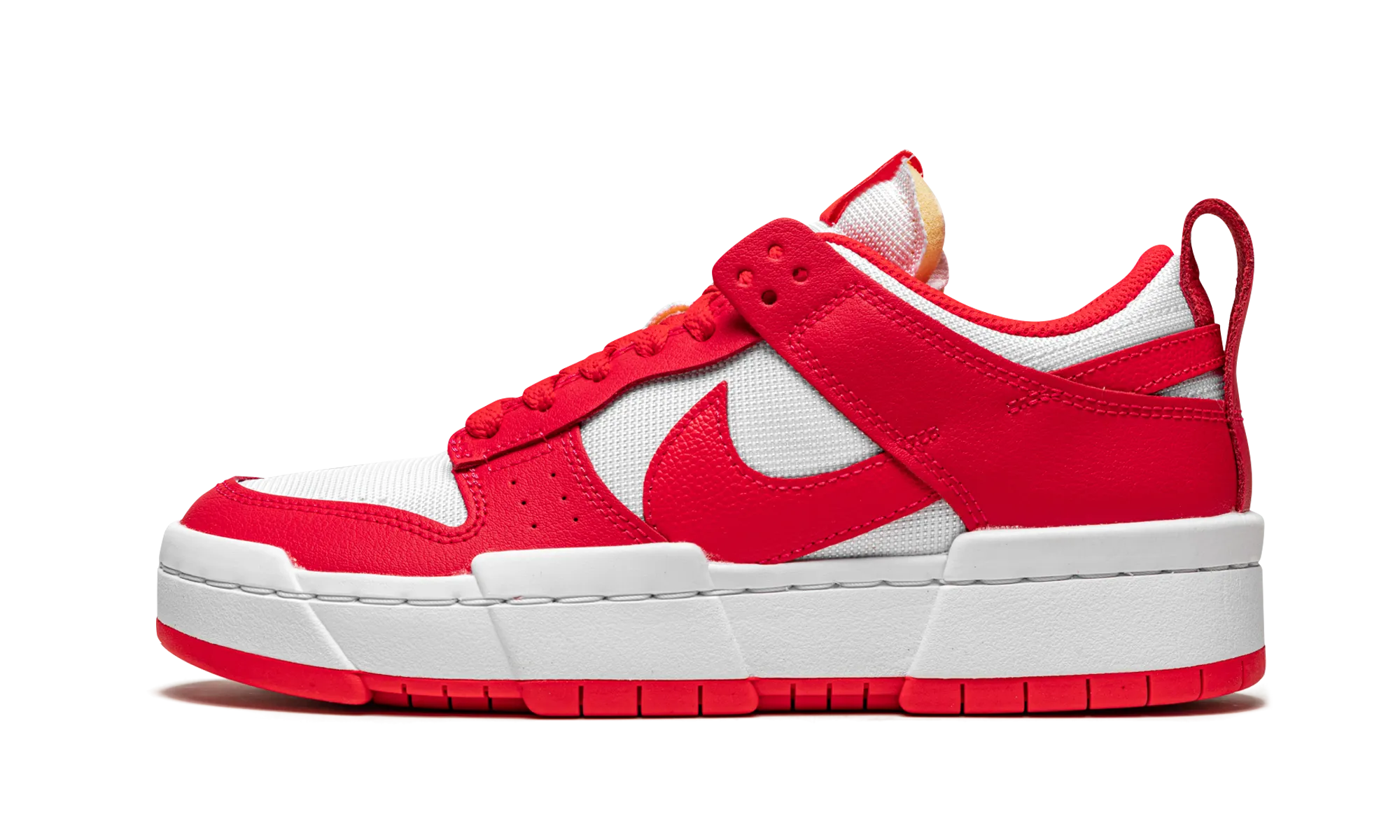 DUNK LO DISRUPT WMNS "Siren Red" Edge Step Breathable Material