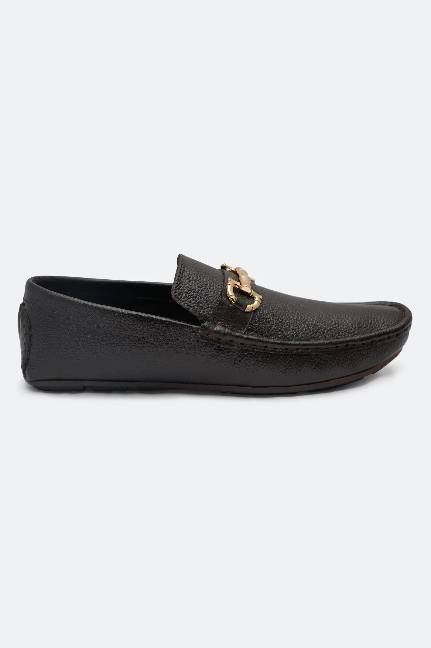 Brown Casual Moccassins Shoes No Bulk