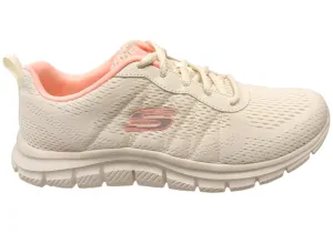 Skechers Womens Track New Staple Memory Foam Lace Up Shoes Harbor Mood