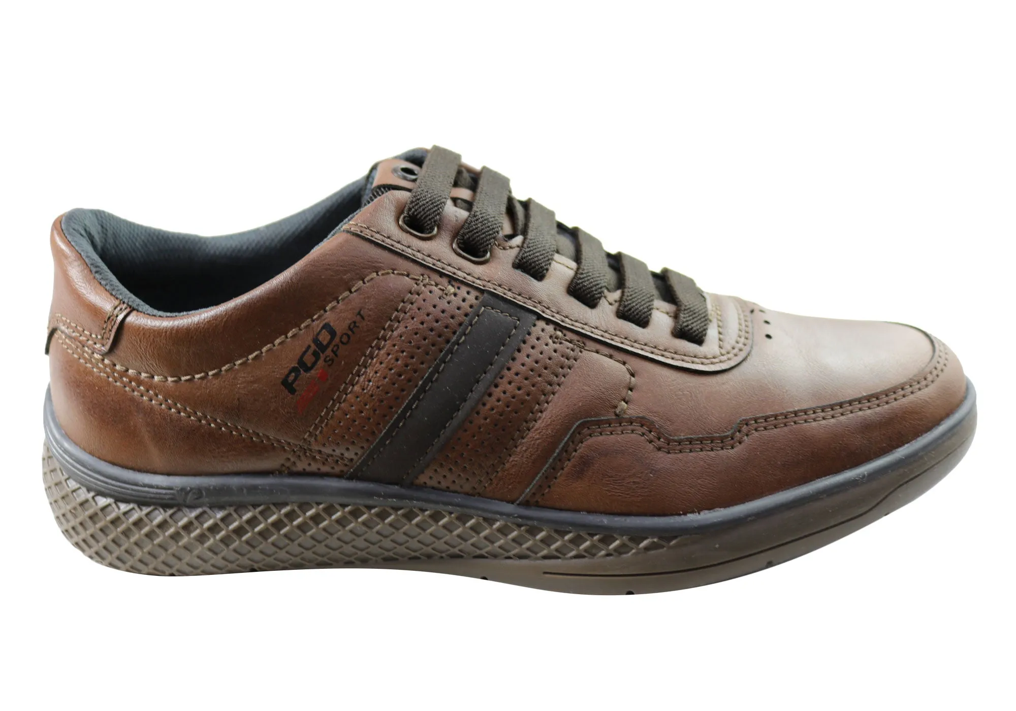 Smooth Upper Busy Walk Pegada Vizer Mens Comfortable Slip On Casual Shoes Made In Brazil