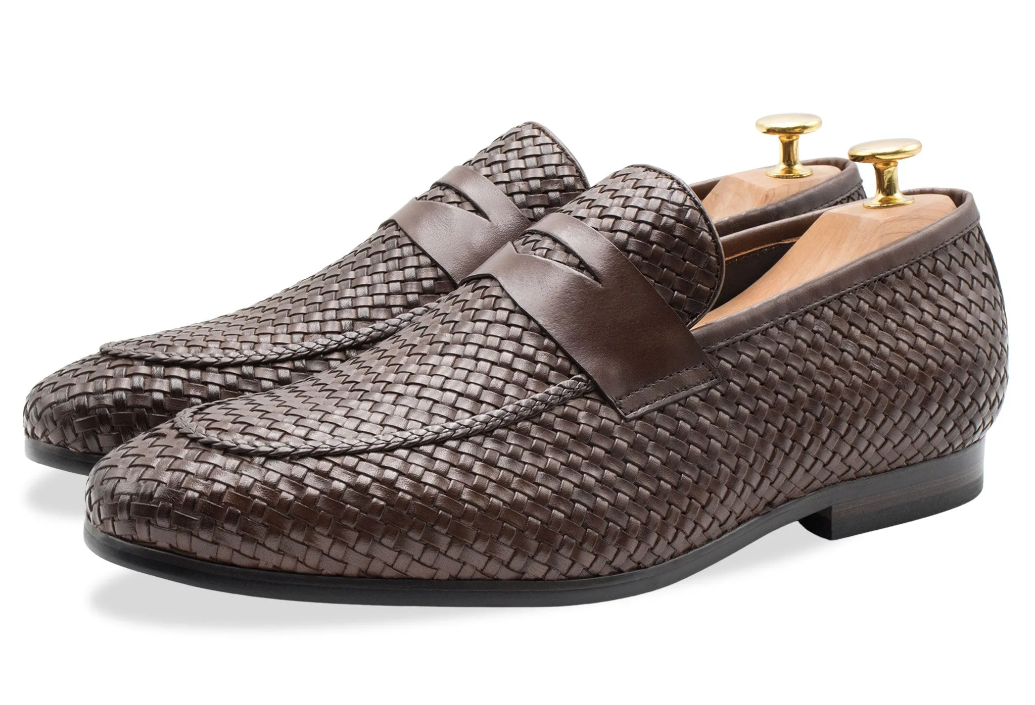 Long Move Viejo Walnut Penny Loafer