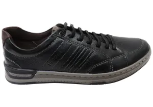 Democrata Tyler Mens Comfortable Leather Casual Shoes Made In Brazil Cloudy Hike Training Ease