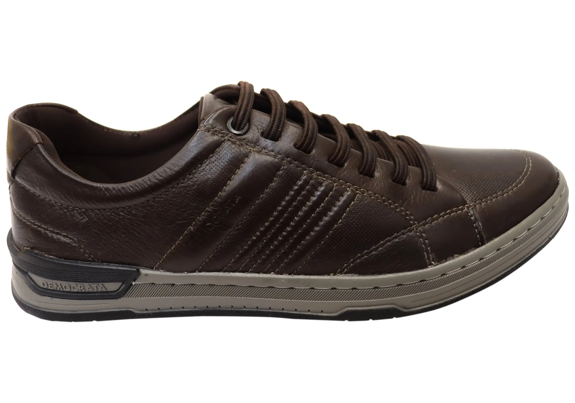 Active Motion boho vibe Democrata Tyler Mens Comfortable Leather Casual Shoes Made In Brazil