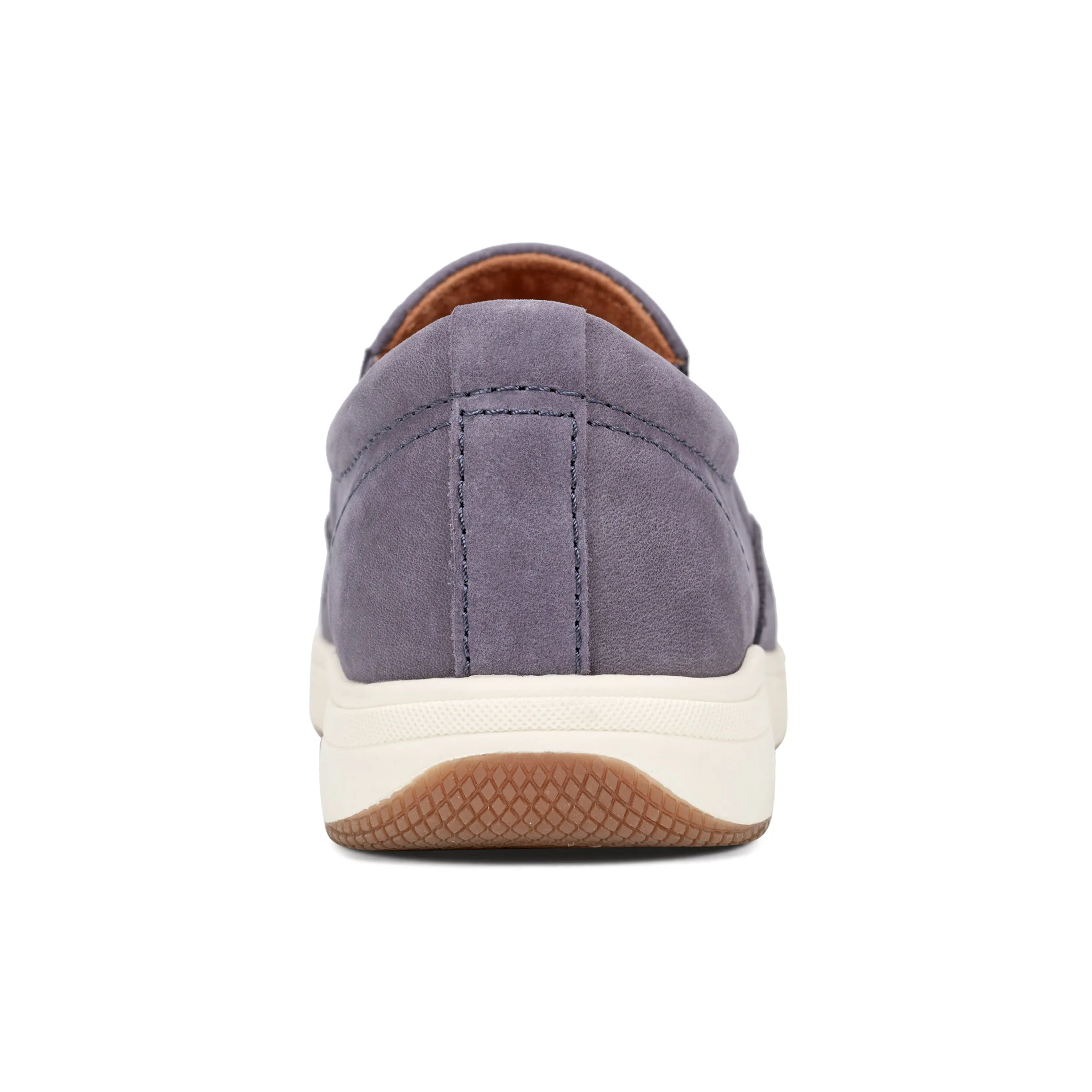 Comfort Lining Nel Laser Cut Round Toe Casual Slip-on Sneakers
