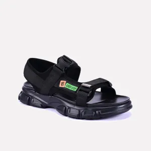 Leonard Black Sport Sandals 0140972 Back to Nature Relaxed Walking