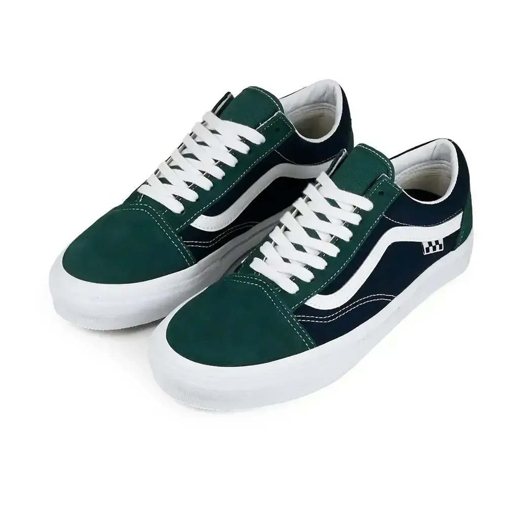 Vans Skate Old Skool Skateboarding Shoe Orange Pop Easy Step