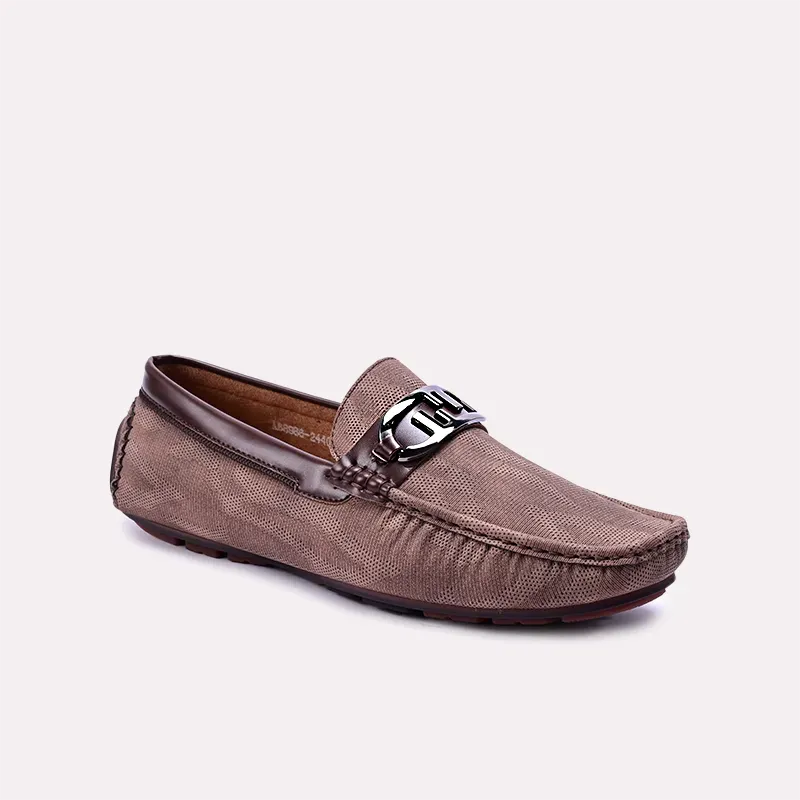 Wear Everyday Grip Support Kendrick Brown Perforated Loafers 0130862