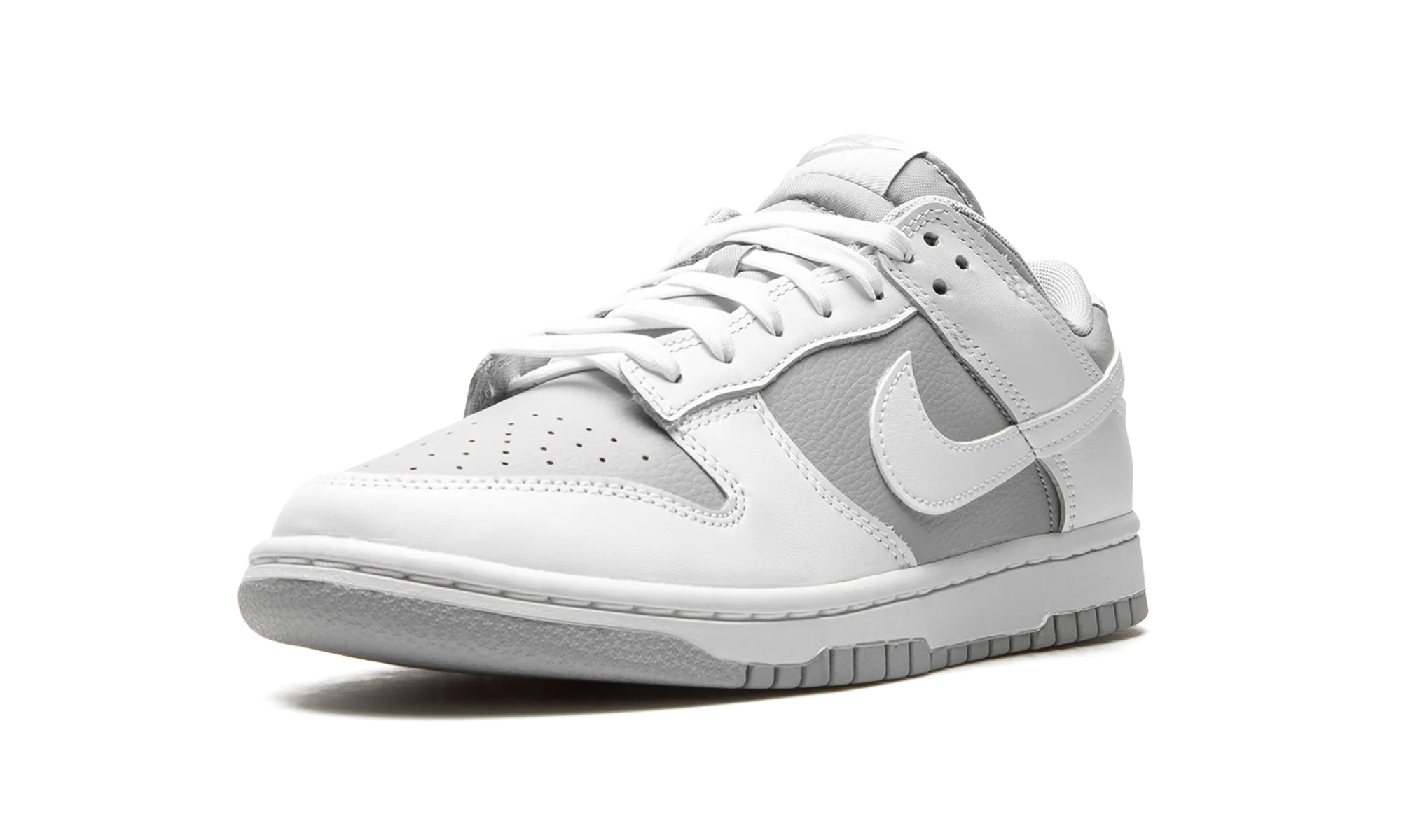 Dunk Low "White / Grey" Porous Structure Walking Friendly