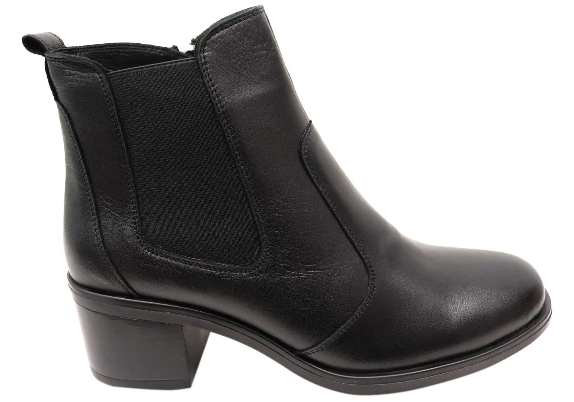 Comfort Lining Rough Terrain Deep Tread Orizonte Velmer Womens European Comfortable Leather Ankle Boots