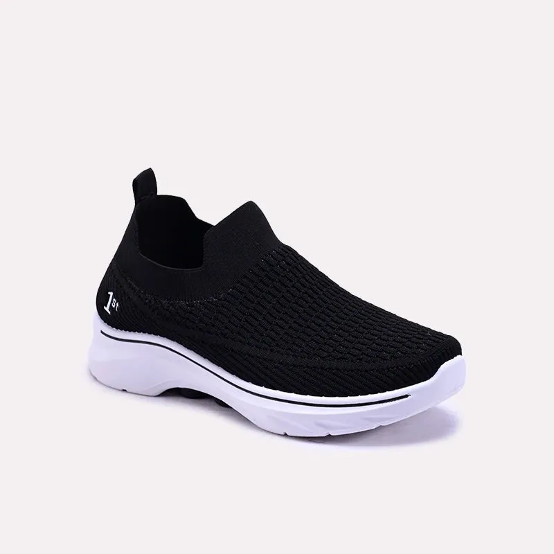 Run Secure EasyToClean Taliah Black Slip On Sneakers 0440759