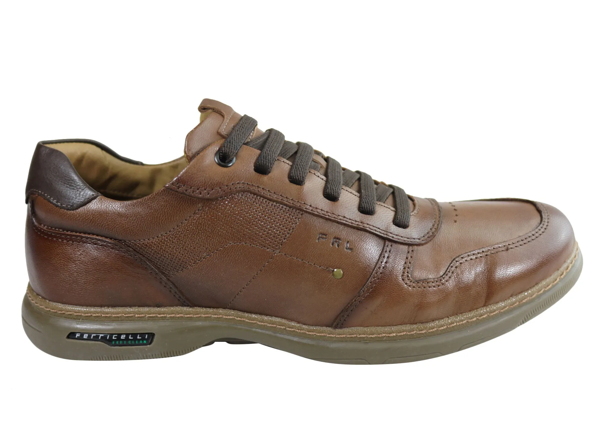 Family Run Streetwear Look Ferricelli Cole Mens Leather Slip On Casual Shoes Made In Brazil