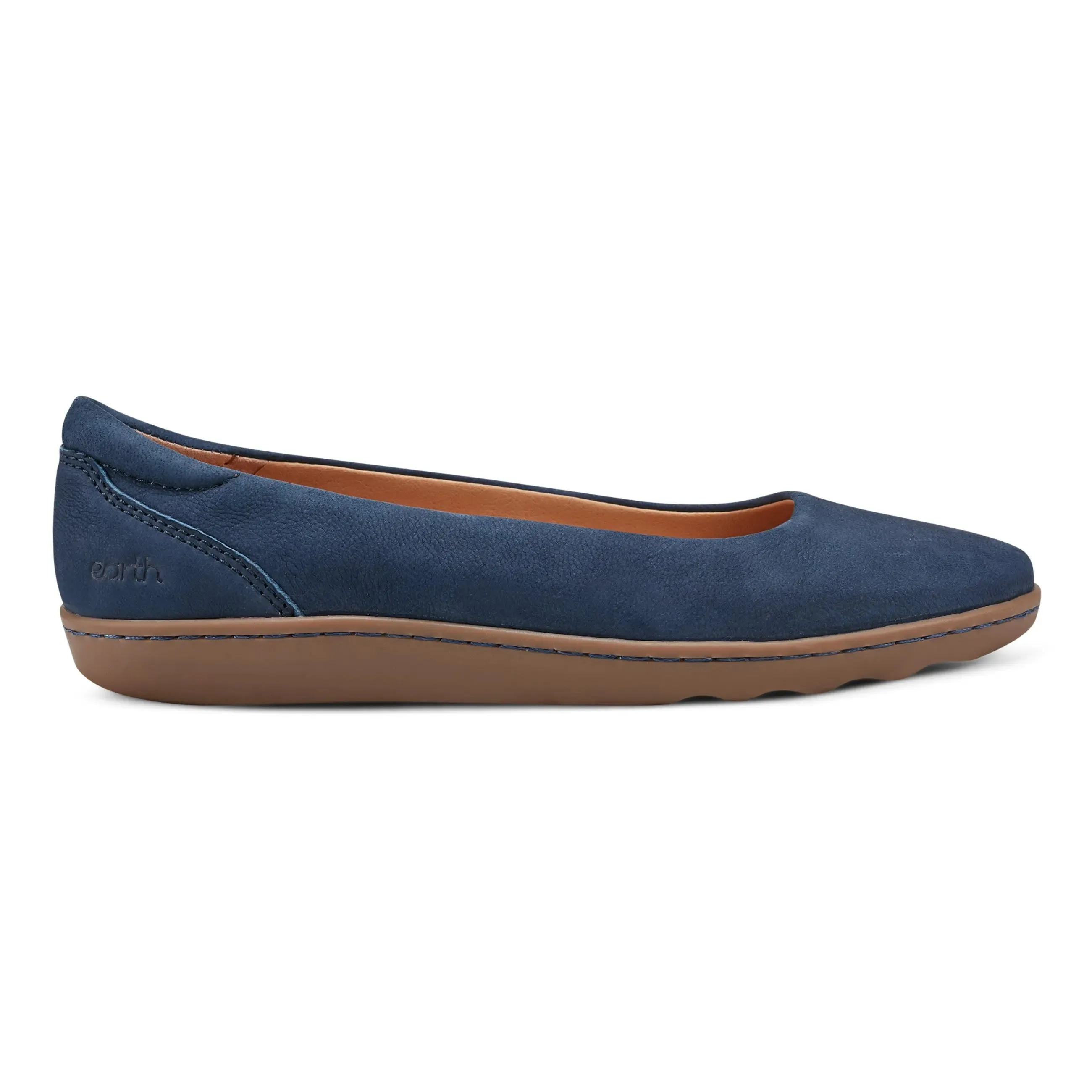 Landen Round Toe Casual Flats Smooth Sole