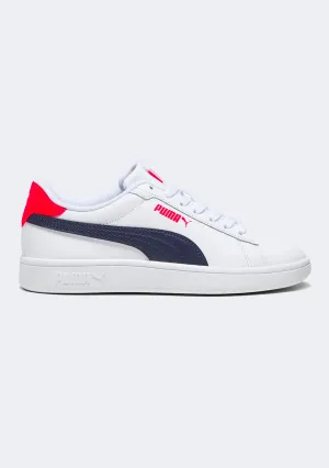 Puma Kids' Leather Smash 3.0 Classic Touch Comfort First
