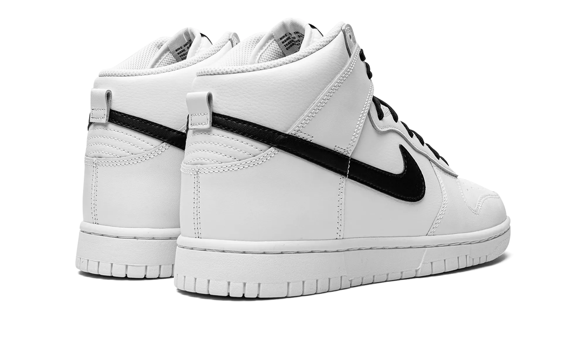 Dunk Hi Retro "White Panda" Breath Comfort evening walk