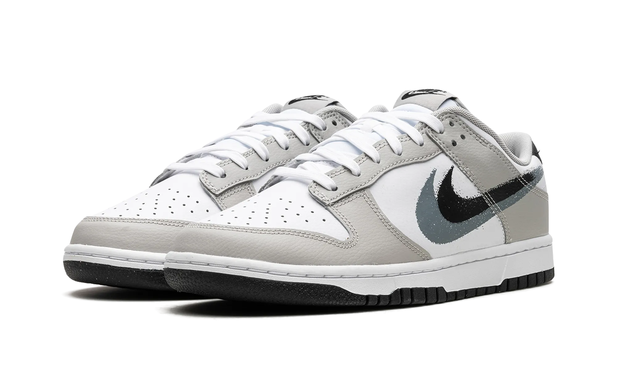 Sport Luxe Dunk Low "Stencil Swoosh"