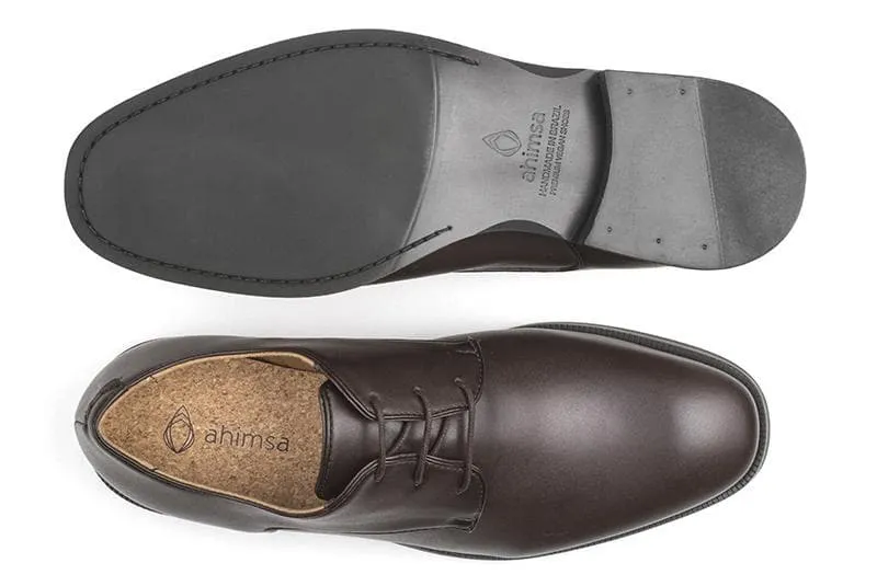 'Edward' Men's classic shoe  by Ahimsa - espresso Breathable Daily Walk Hot Pick