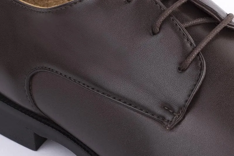 'Edward' Men's classic shoe  by Ahimsa - espresso Closet Core