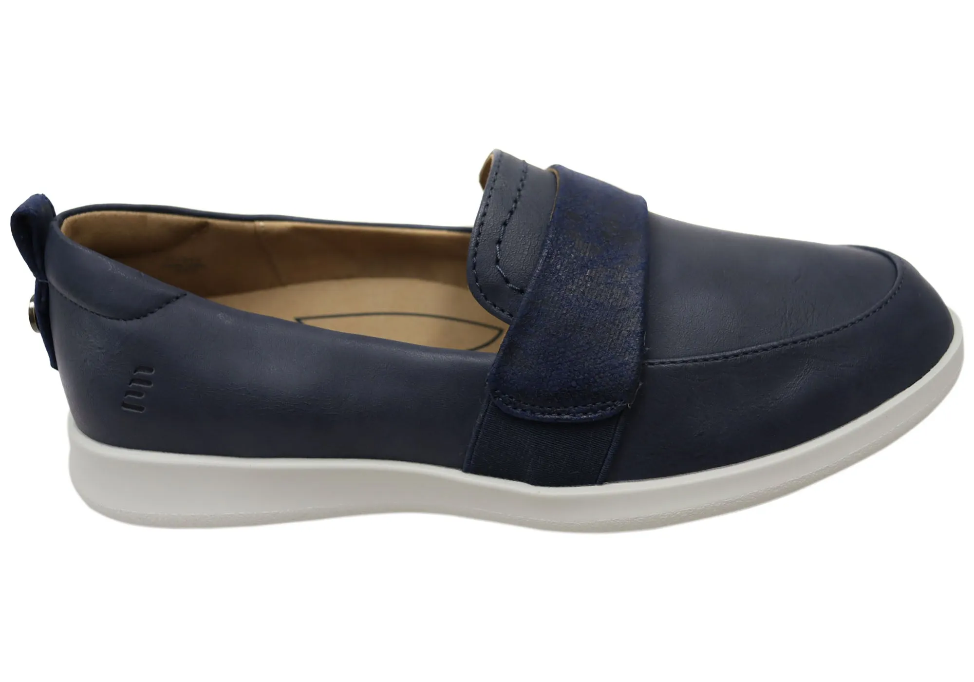 Rubber Sole material Homyped Carrie Loafer Womens Comfortable Shoes
