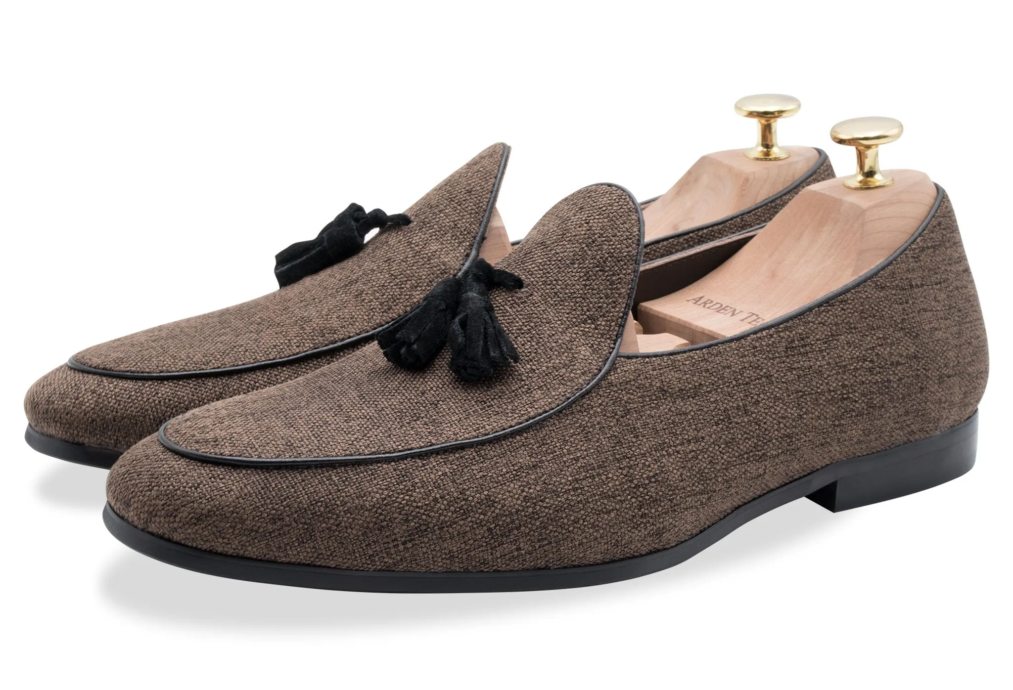 Rafael Mahagony Tassel Belgian Loafer Wild Trek