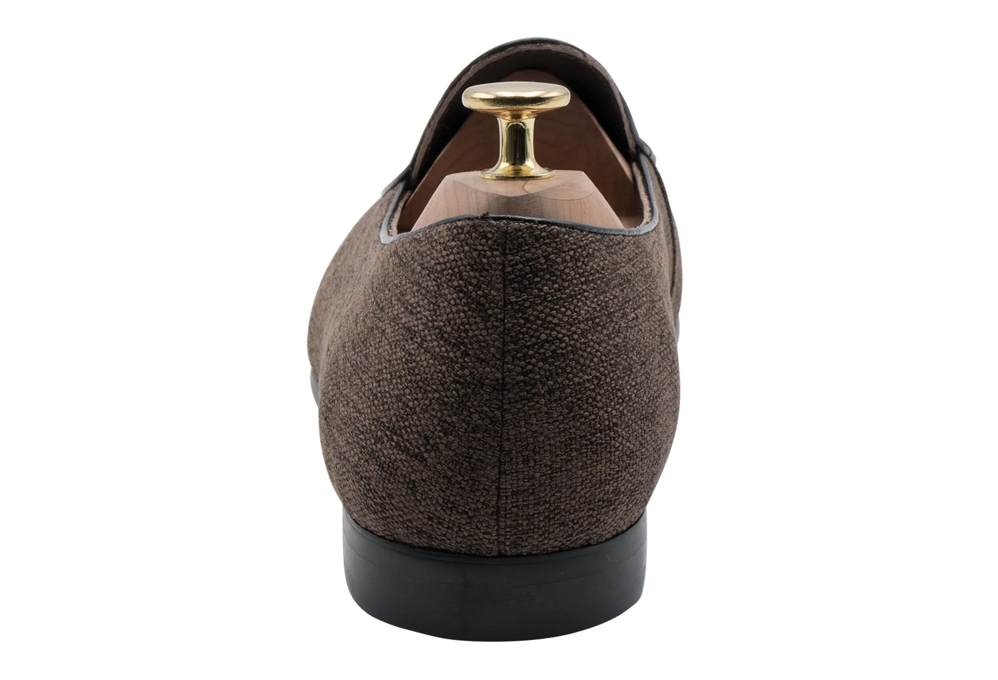 Rafael Mahagony Tassel Belgian Loafer Step Ahead