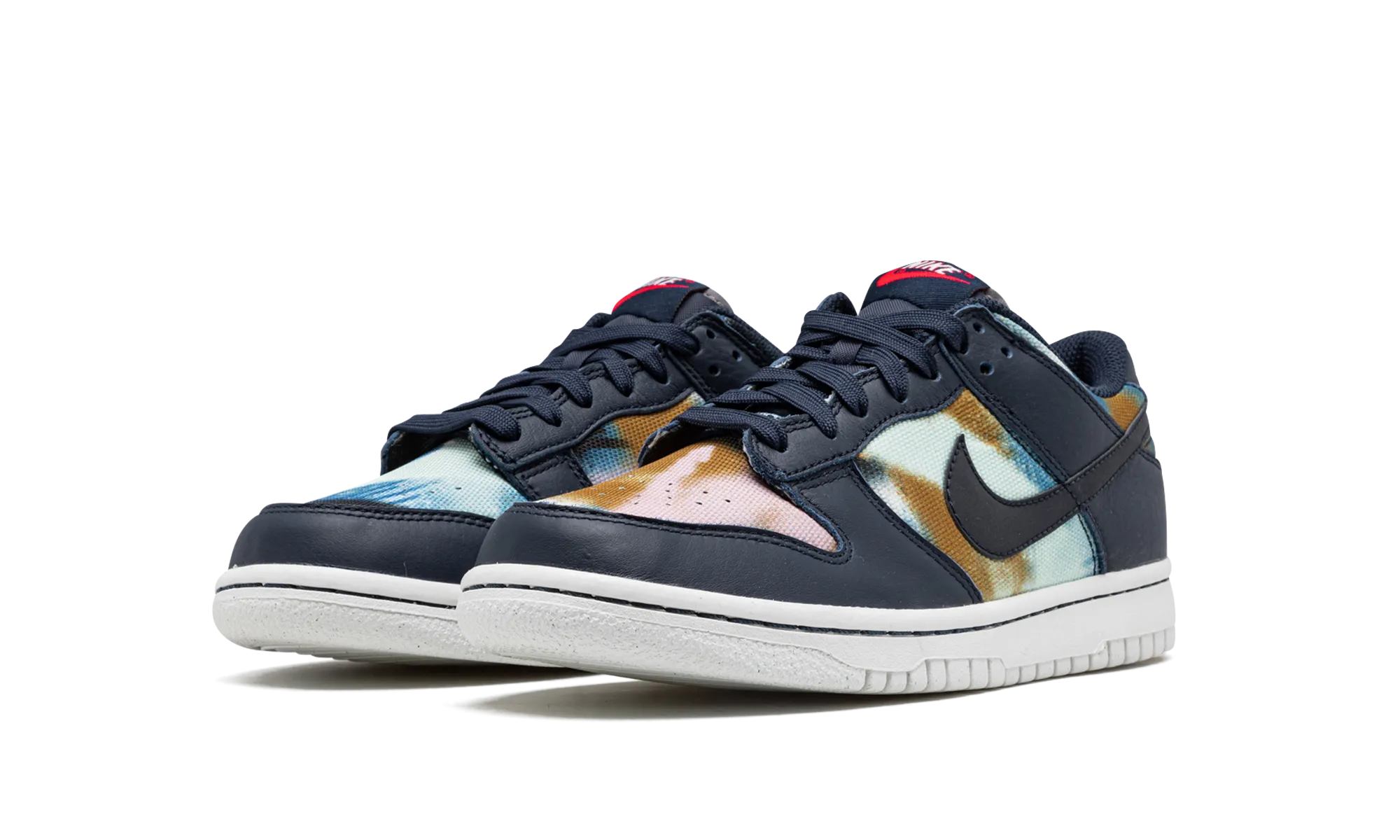 Canvas Upper Timeless Feel Dunk Low "Graffiti Navy"