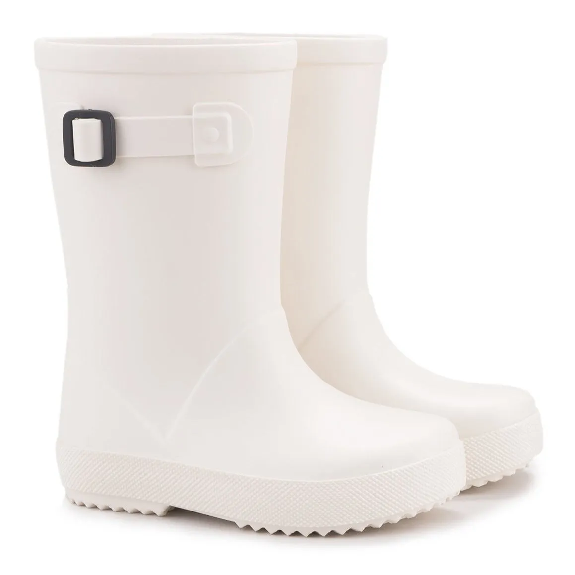 High Traction Trail Runner Long Walks Igor Girl's and Boy's Splash Euri Rain Boots, Blanco