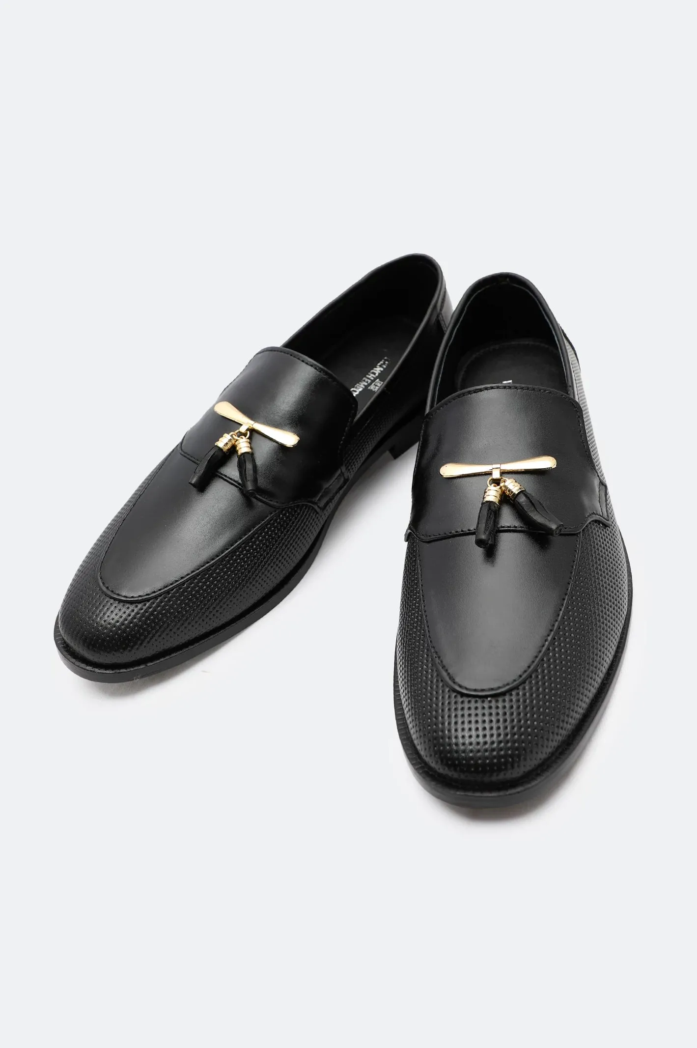 Office use Structured Base Black Formal Shoes