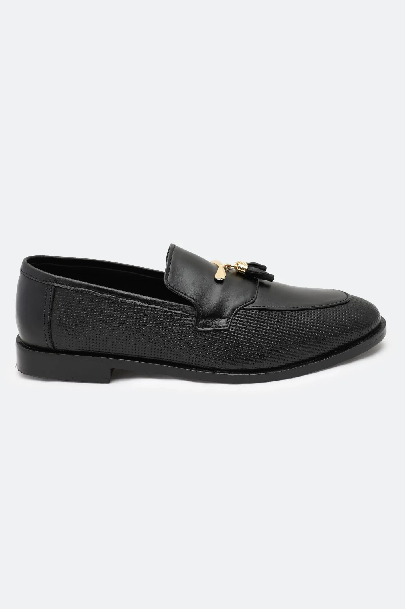 Black Formal Shoes Quiet Stepper Smart Sport