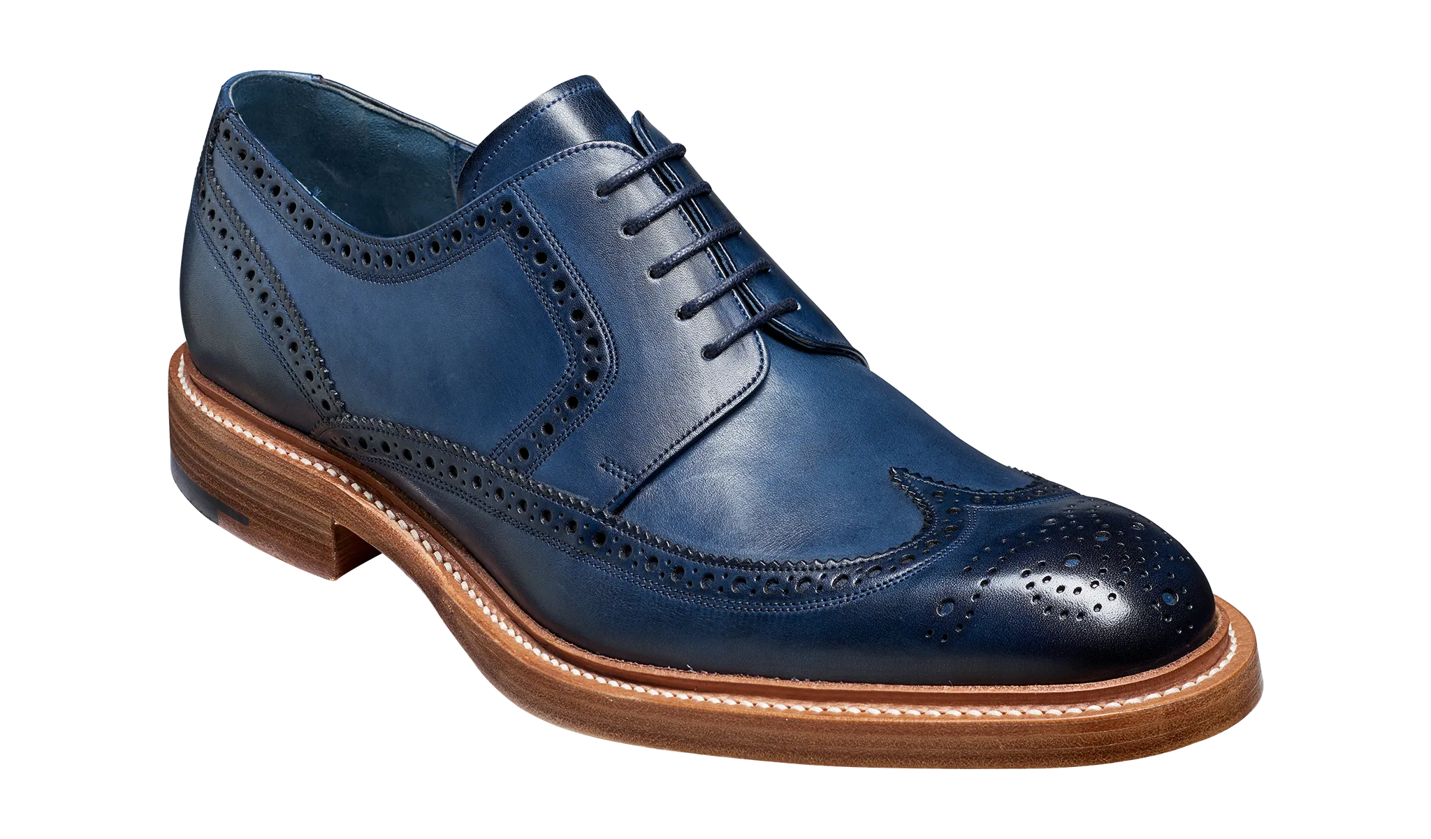 Opulent Fit Bailey - Navy Hand Painted