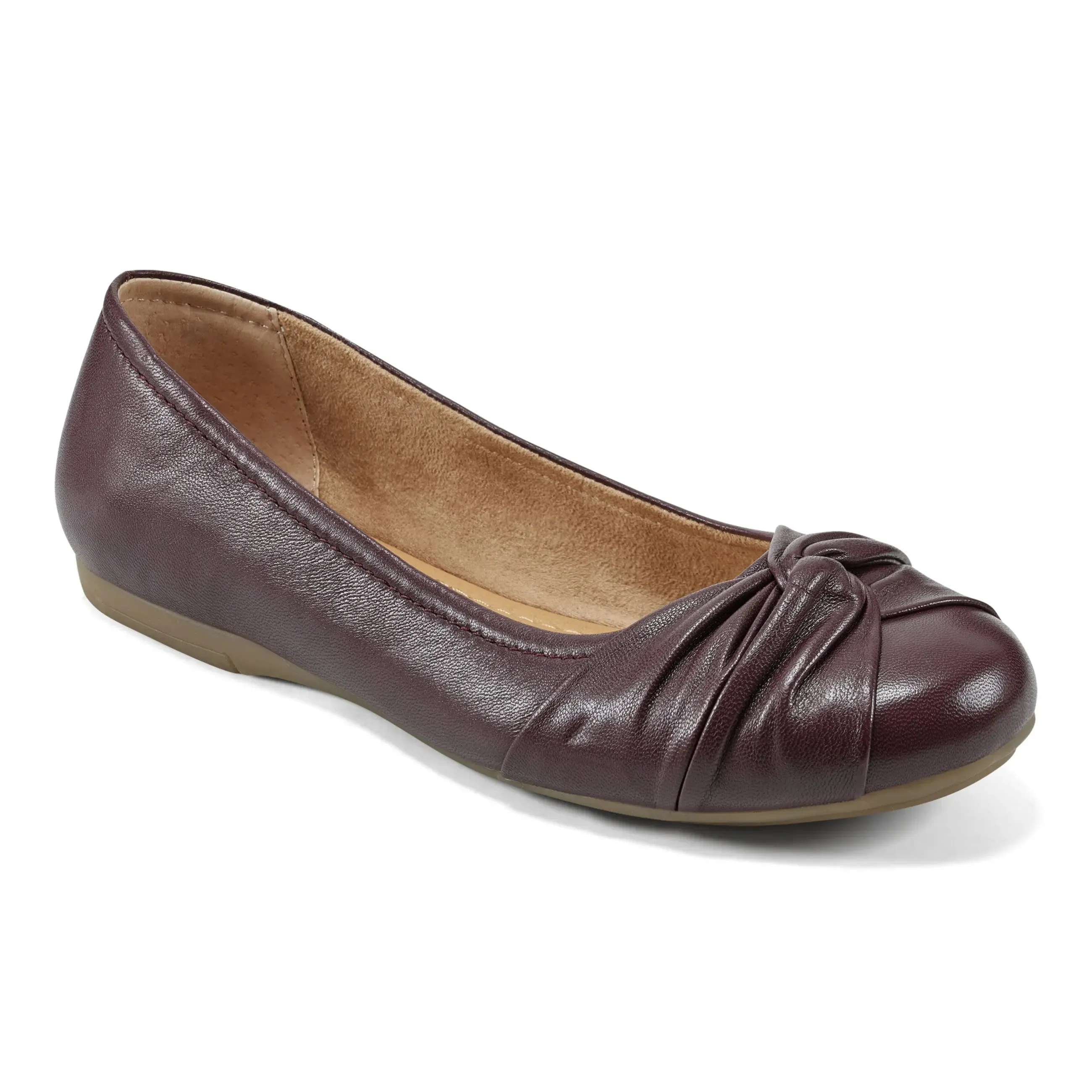 City Adventure Jacci Lightweight Round Toe Slip-on Dress Flats