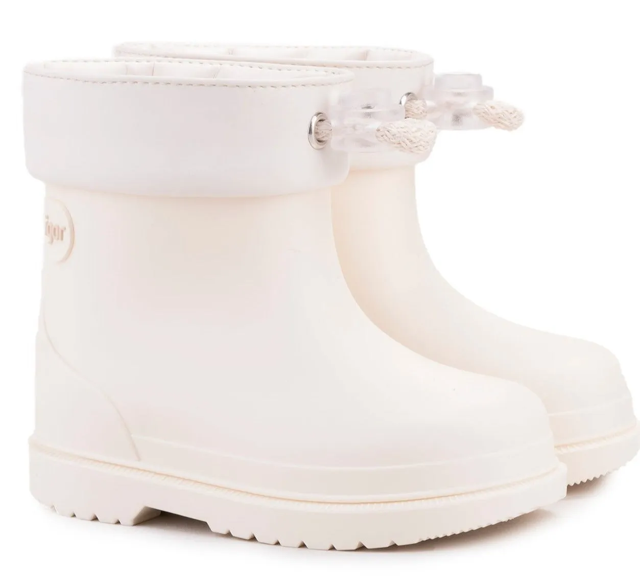 Igor Girl's and Boy's Bimbi Euri Boots - Blanco Cushioned Step Work Commute Comfort Lining All Day Wear