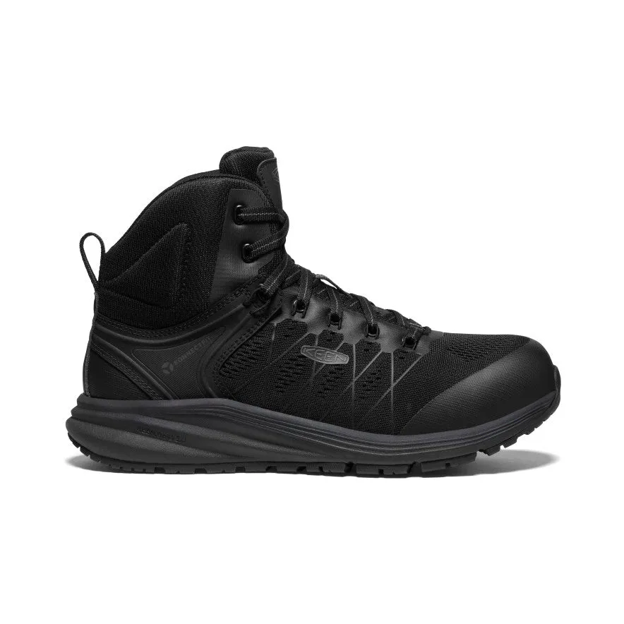 Secure And Comfortable Men's Vista Energy Mid INT MET (Carbon Toe)  |  Black/Raven