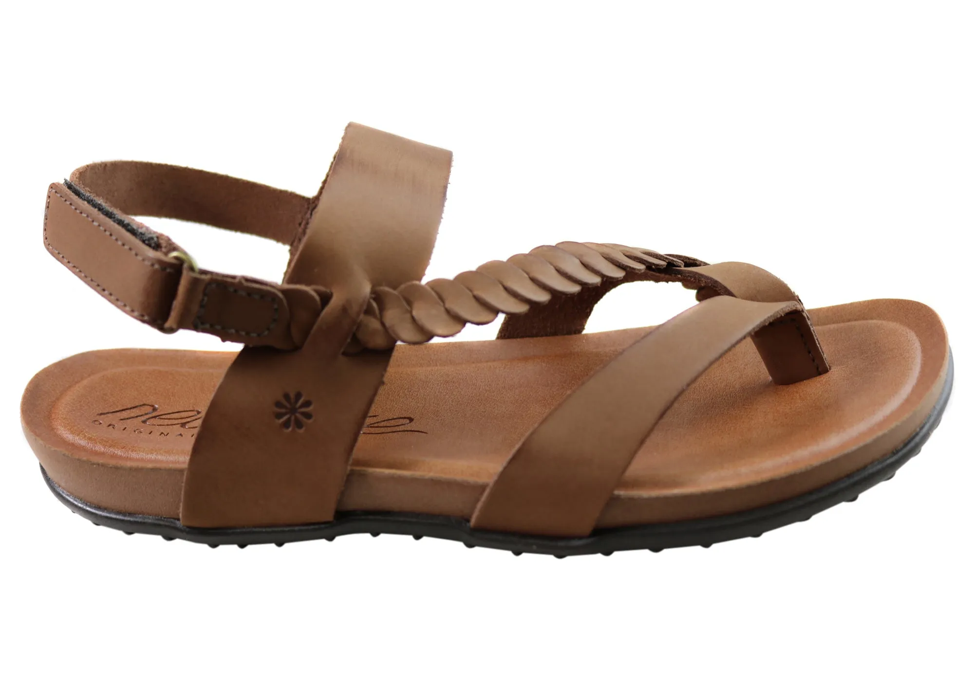 New Face Retreat Womens Comfortable Leather Sandals Made In Brazil quick dry Comfortable Footwear for Summer