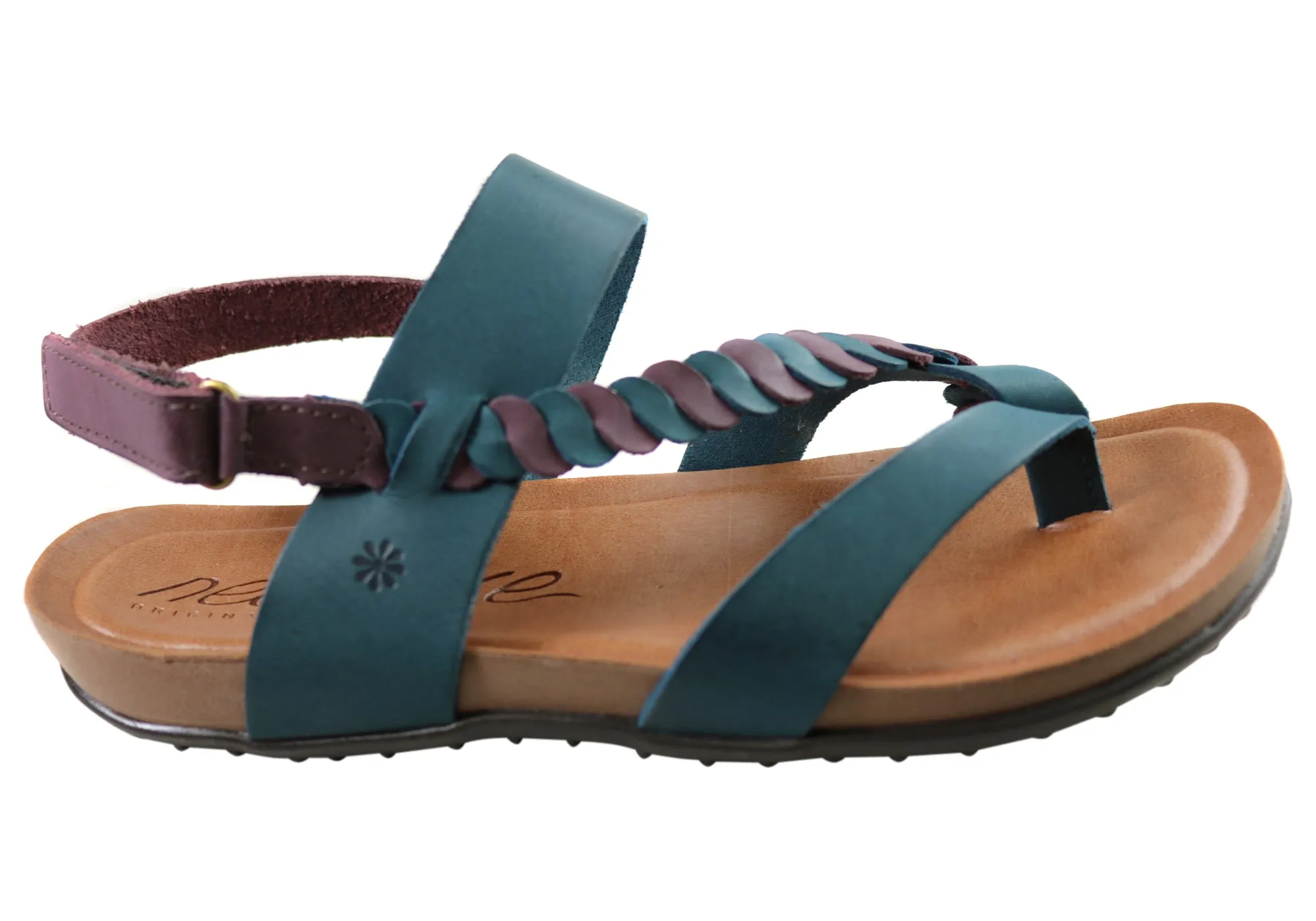 New Face Retreat Womens Comfortable Leather Sandals Made In Brazil Comfort Fit Sporty Comfort