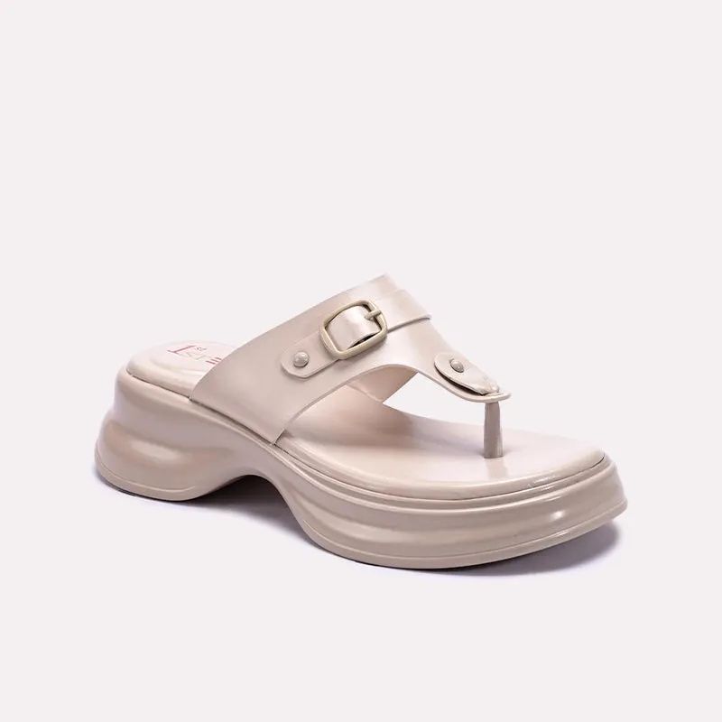 Footwear For Travel Fitness Fawn Chunky Flip Flops 0412902