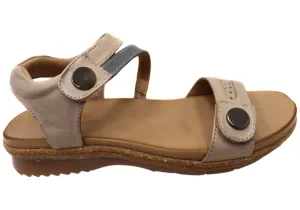 Orizonte Sorrento Womens Comfortable European Leather Sandals Water Friendly