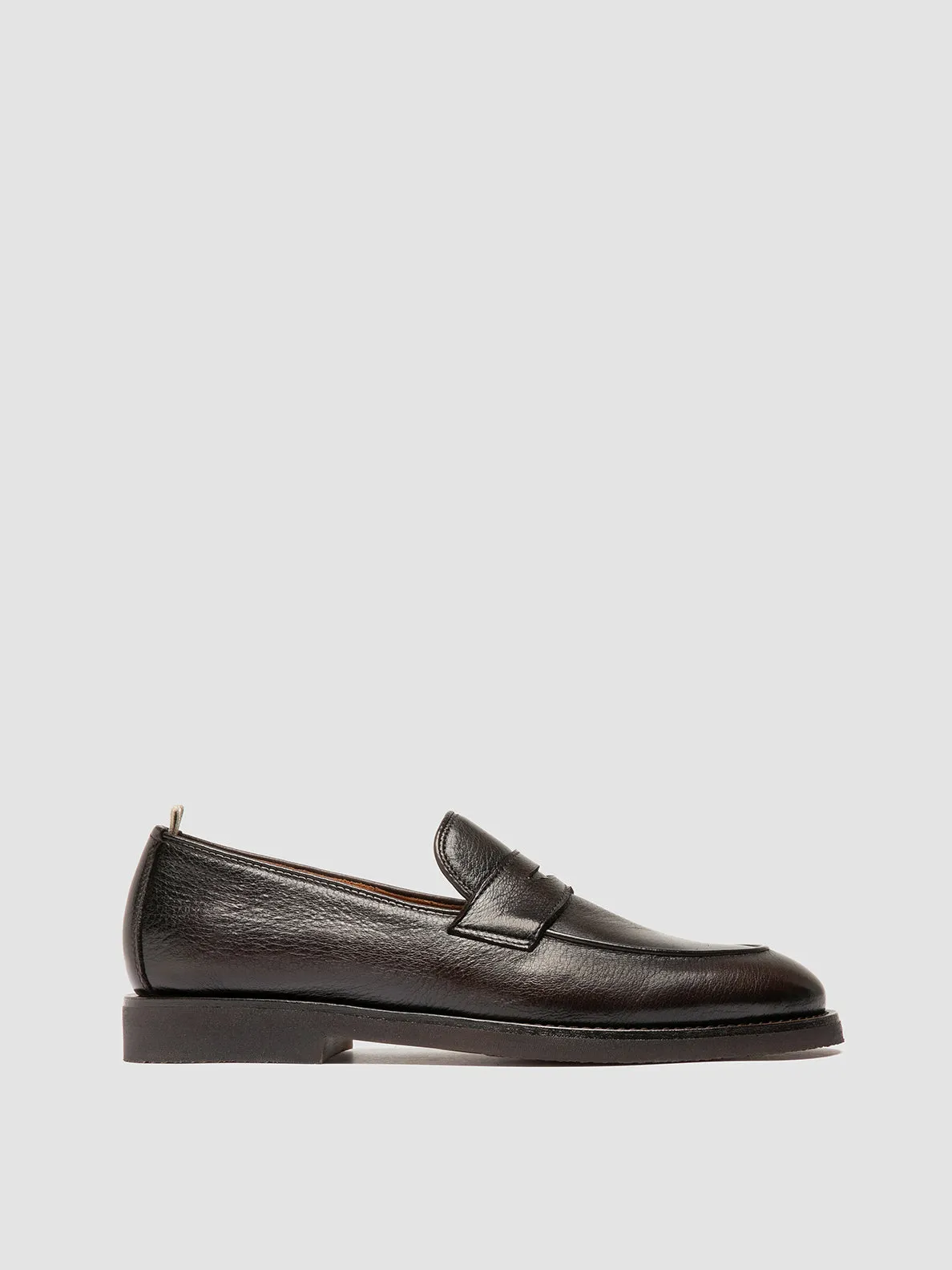 OPERA FLEXI 101 - Brown Leather Penny Loafers Lounge Fit