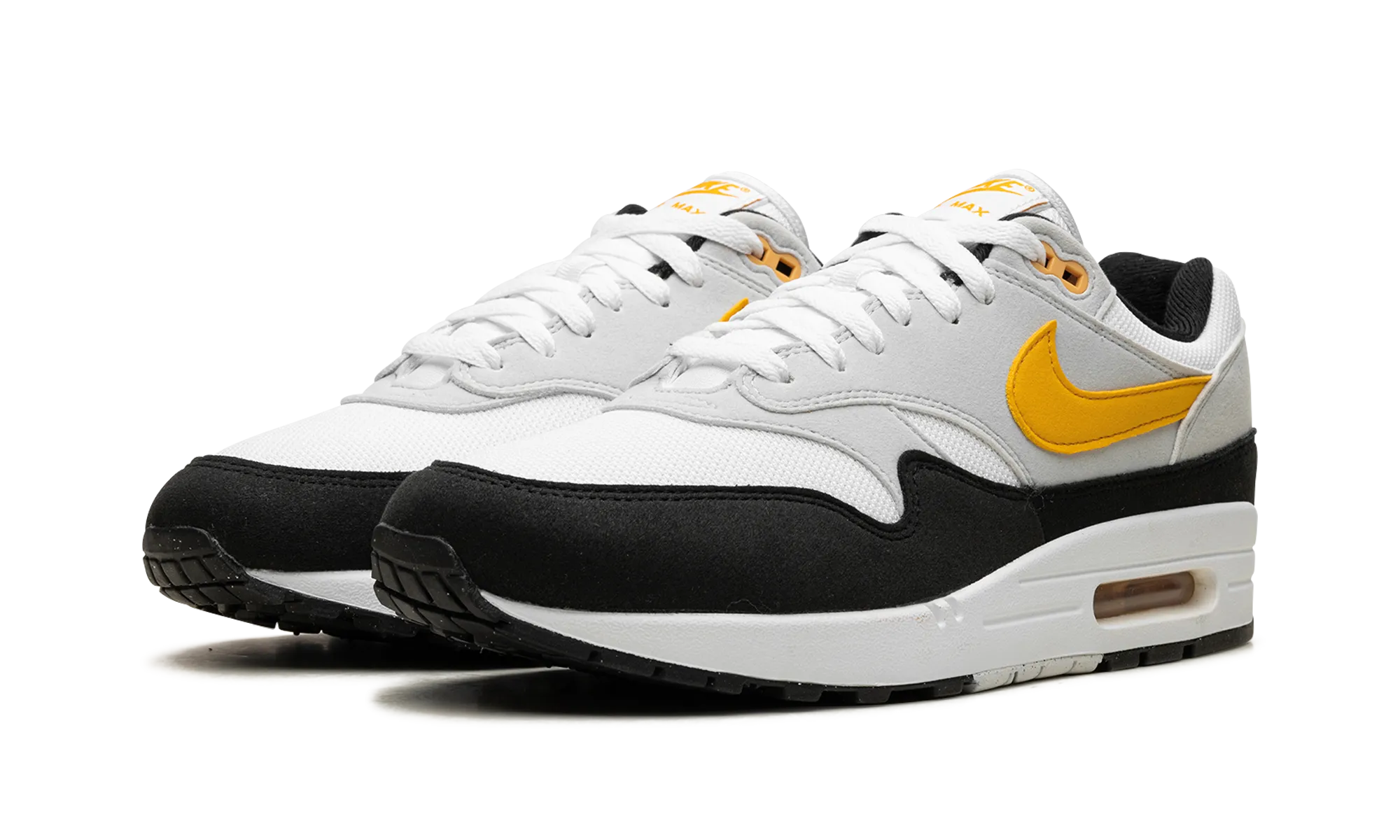Chic Style Elastic upper Air Max 1 "White / University Gold / Black"
