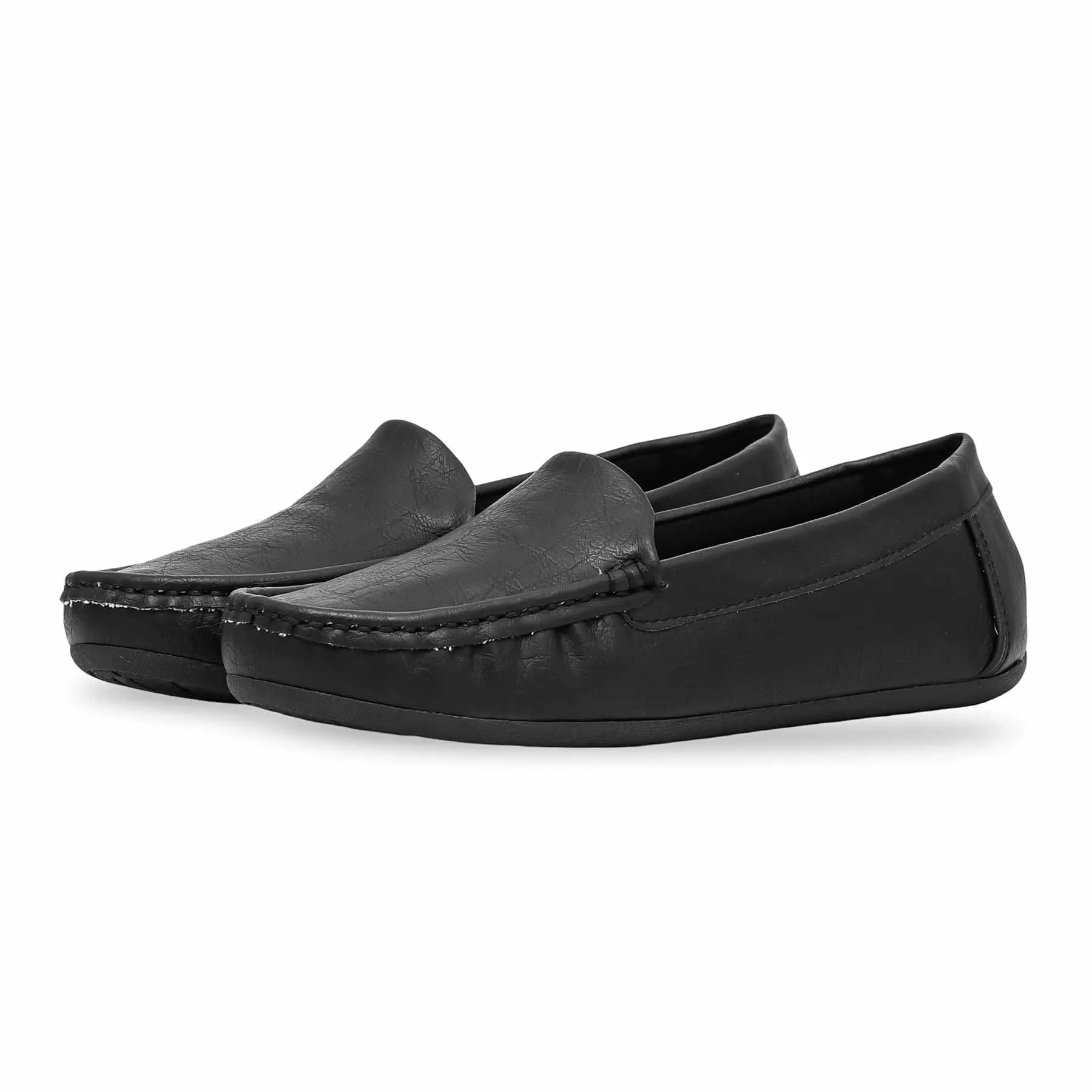 Machine washable Black Moccasin WN4405