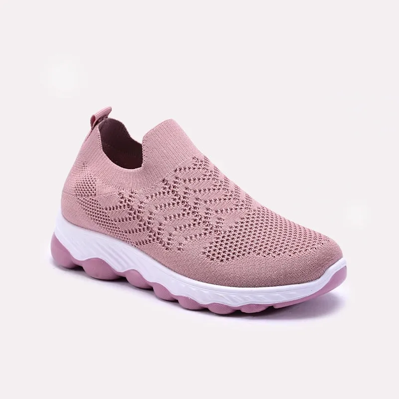 Fashion-forward flair ergonomic Pink Slip On Sneakers For Women 0440842