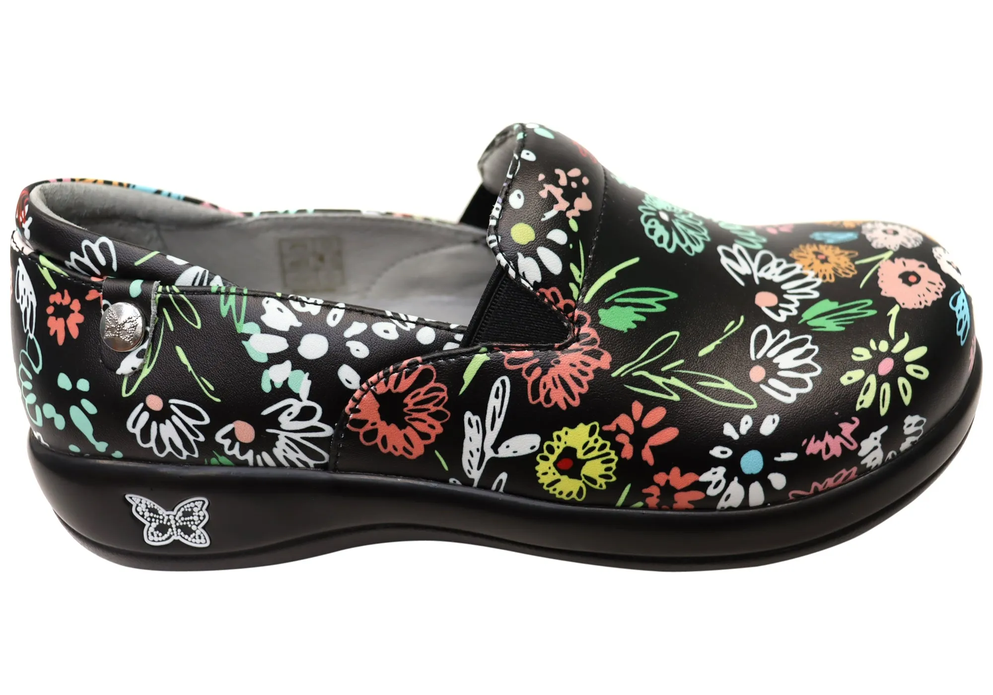 Alegria Keli Womens Comfortable Leather Slip On Shoes Suede Soft
