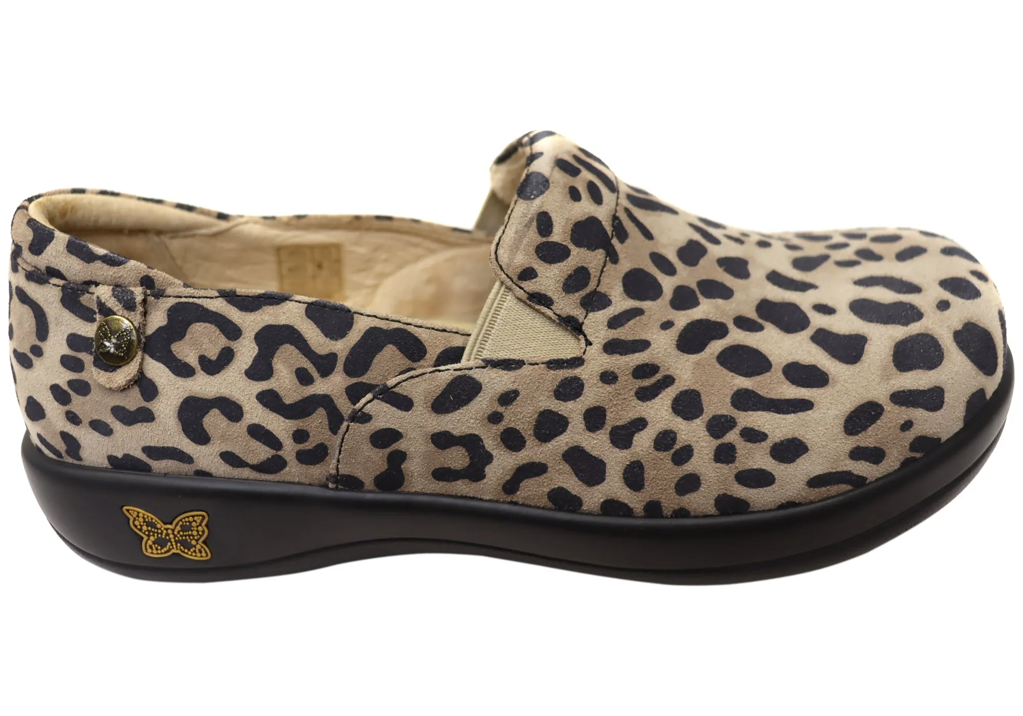 Secure fit Impact Resistance Alegria Keli Womens Comfortable Leather Slip On Shoes